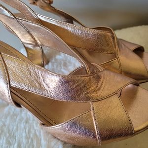 Michael Kors Stilettos Sandals Pumps Rose Gold Heels
